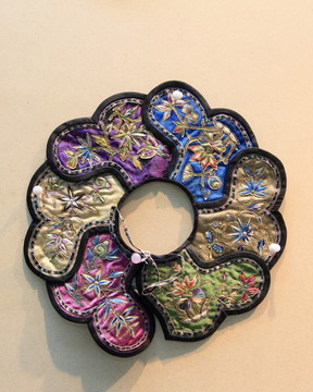 繡花云肩