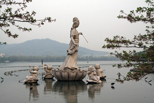 玄武湖送子觀音