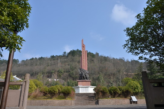 紅軍攻克劍門關(guān)紀(jì)念碑