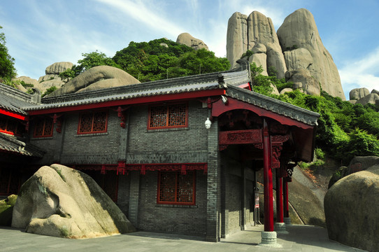 寧德太姥山仿古建筑