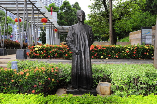 明星雕塑 群星公園