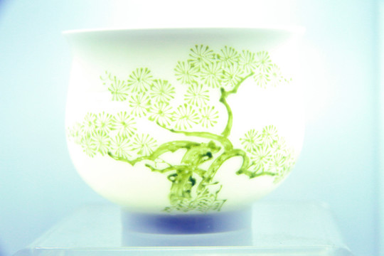白瓷茶碗
