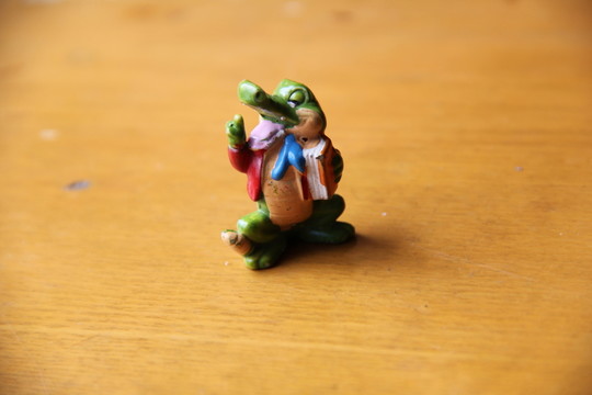 卡通小鱷魚