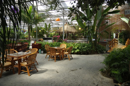 生態(tài)餐廳 溫室休閑餐廳