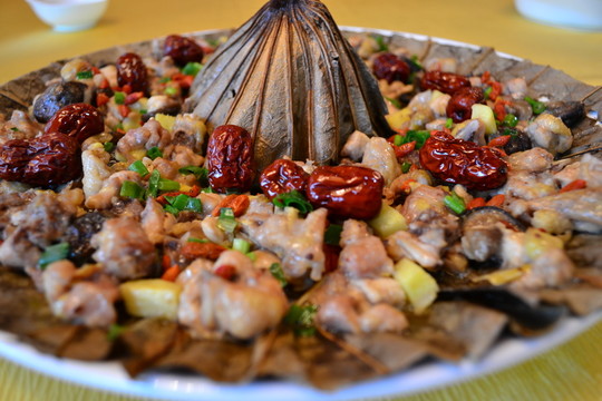 冬菇蒸滑雞