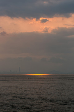 深圳灣日出