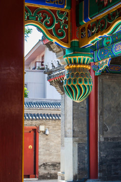 恭王府 雕梁畫(huà)棟