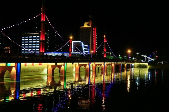 庫爾勒美麗夜景