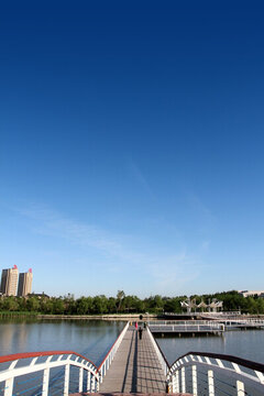 大慶 萬寶生態(tài)園 棧橋