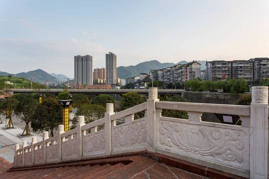 敘永新區(qū)高樓大廈城市樓群