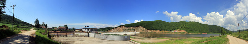 水庫(kù)全景風(fēng)貌
