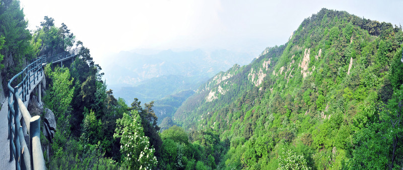 山脈 山區(qū) 蒙山全景