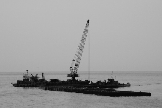 海上作業(yè)