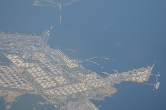 渤海灣俯瞰