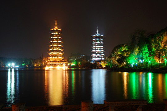 桂林夜色