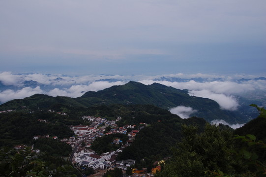 安徽九華山風光
