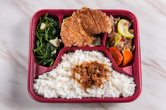 臺(tái)式炸豬排飯