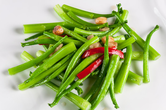 生炒三寸菜心