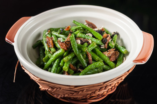 鯪魚四季豆