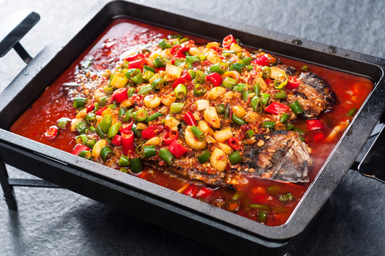烤魚 蒜香味