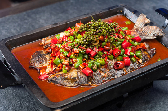 烤魚 雙椒味