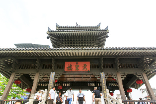 桂林興安 靈渠 水街 萬(wàn)里橋