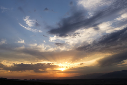 夕陽