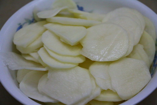 土豆切片