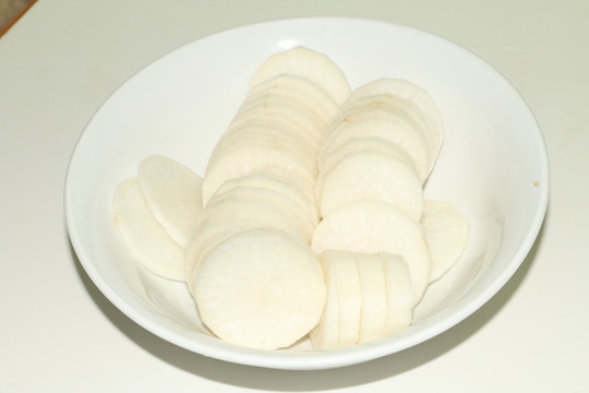 蘿卜片美食制作