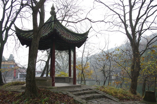 瑯琊山 靈甫亭秋色