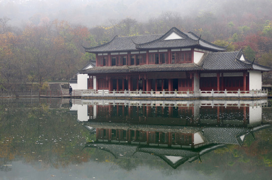 蔚然深秀 瑯琊秋意 清風(fēng)明月樓
