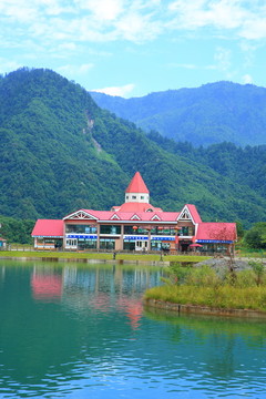湖光山色