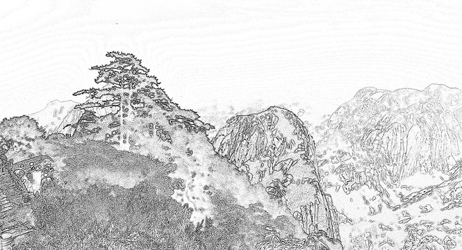版畫(huà) 素描