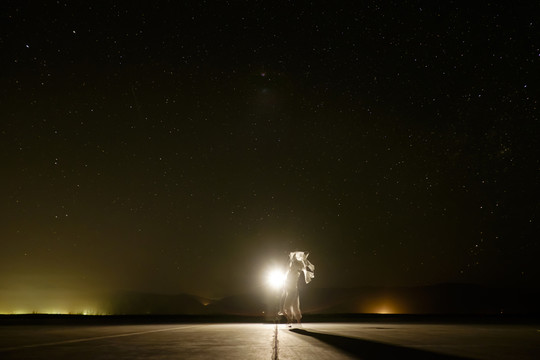 星空人像