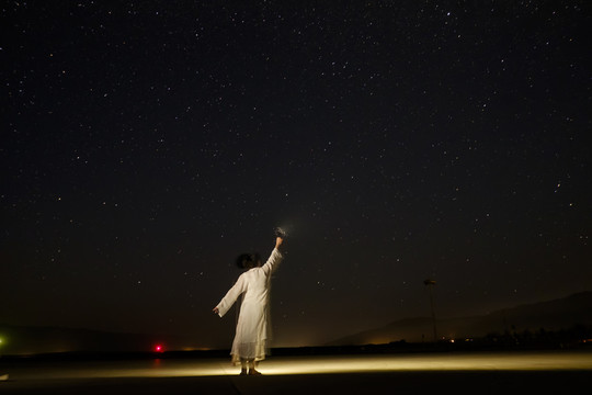 星空人像