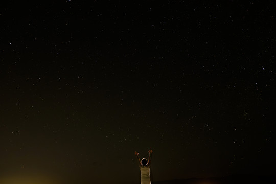 星空人像