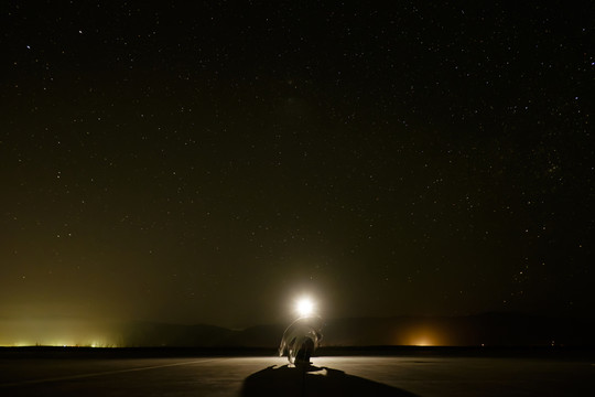 星空人像