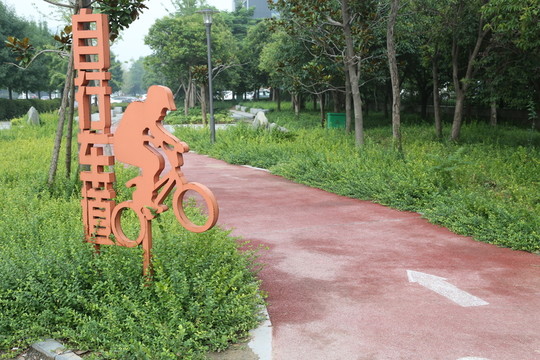 道路 自行車道 標(biāo)志 圖案