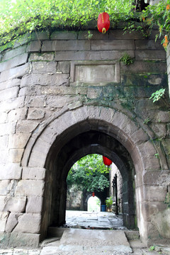 淶灘古鎮(zhèn)城門(mén)洞