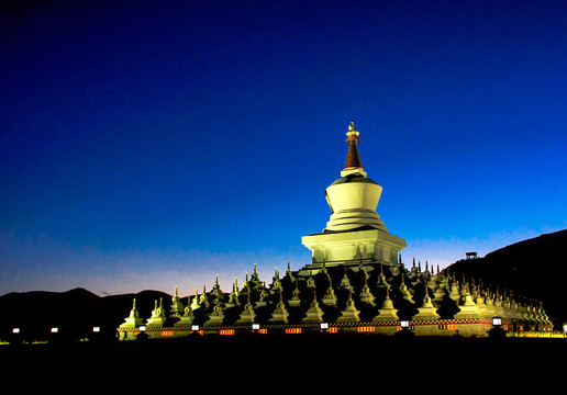 稻城夜景