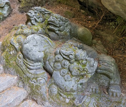 千獅山石獅