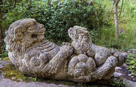 千獅山石獅