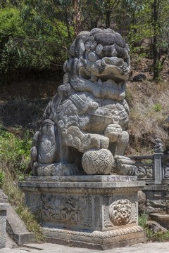 白族民間獅紋