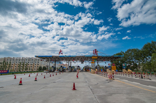 高速公路收費(fèi)站