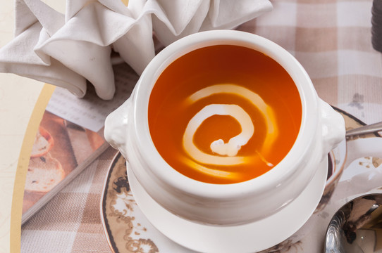 奶油南瓜濃湯