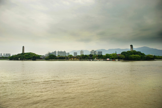 溫州江心嶼全景