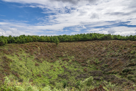 騰沖火山口