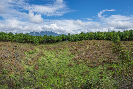 騰沖火山口