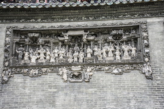 古代建筑石雕