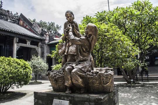 銅雕塑